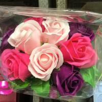 Roses de savon